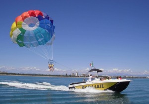 Parasailing...(this is not me)